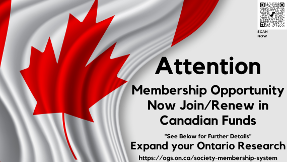 Canadian flag image and announcement re international fee adjustment