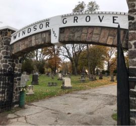 Windsor Grove Cemetery Entrance