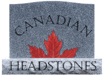 CanadianHeadstones.com logo and link
